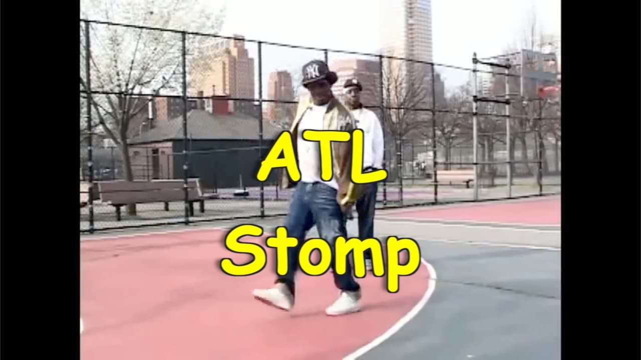 Buddha Stretch demonstrating the ATL Stomp hip-hop dance move Buddha Stretch demonstrating the ATL Stomp hip-hop dance move